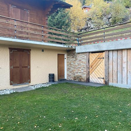 Chalet Le Fertin La Tzoumaz Bagian luar foto