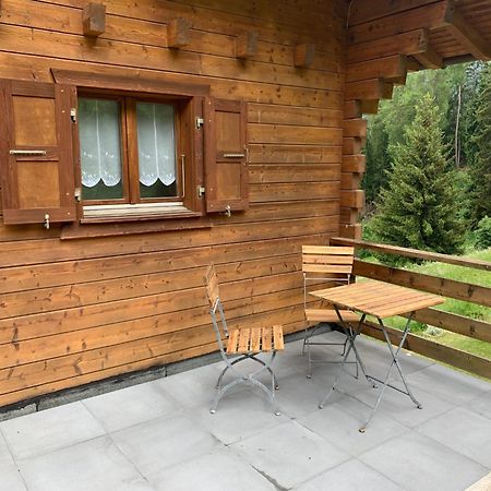 Chalet Le Fertin La Tzoumaz Bagian luar foto