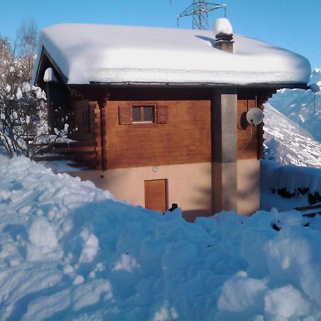 Chalet Le Fertin La Tzoumaz Bagian luar foto