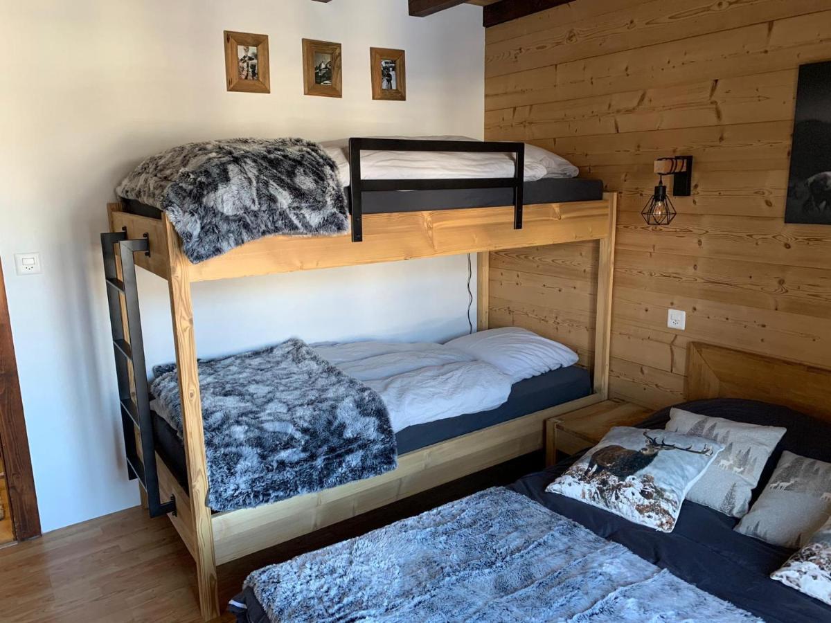 Chalet Le Fertin La Tzoumaz Bagian luar foto