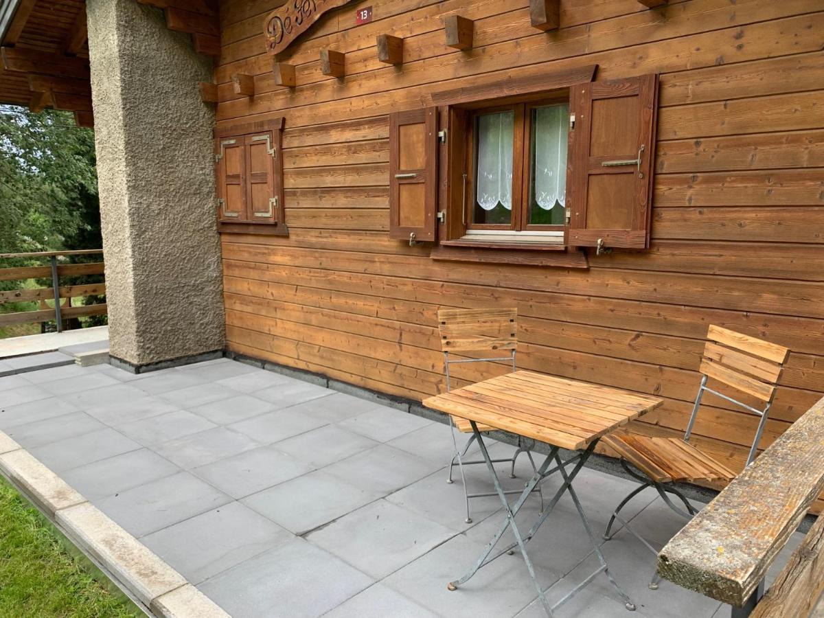 Chalet Le Fertin La Tzoumaz Bagian luar foto
