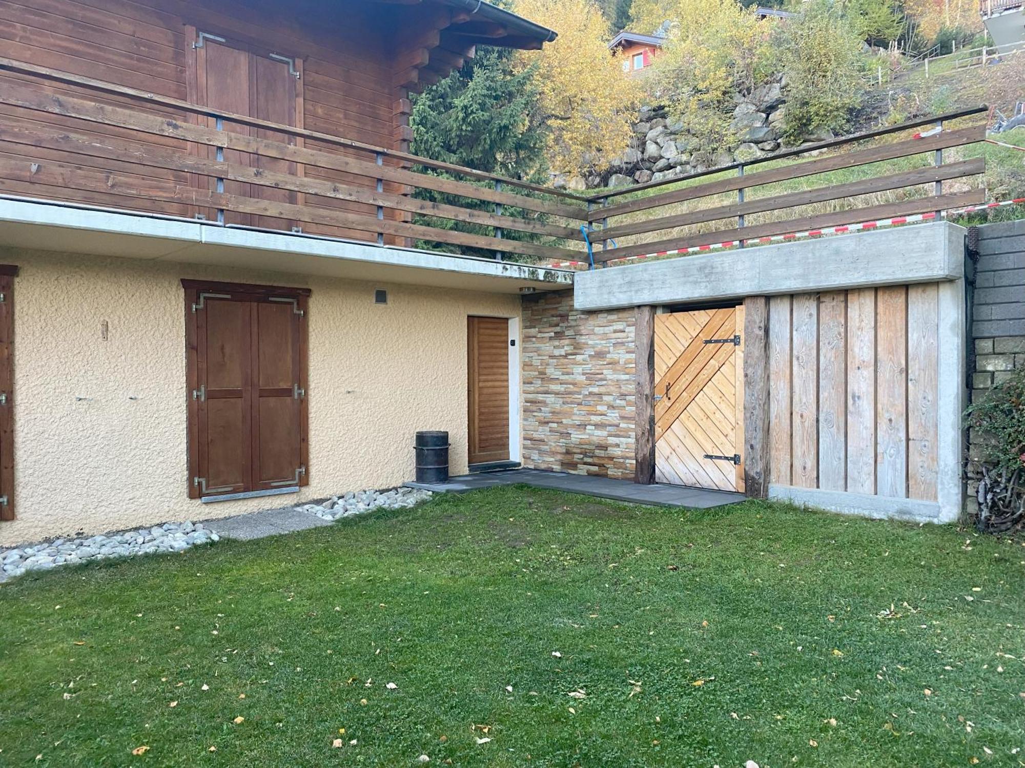 Chalet Le Fertin La Tzoumaz Bagian luar foto