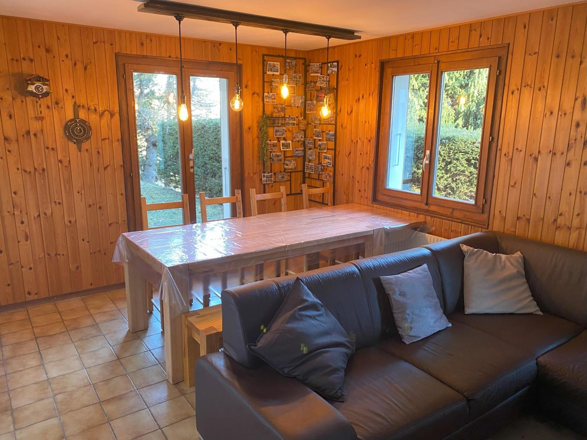 Chalet Le Fertin La Tzoumaz Bagian luar foto