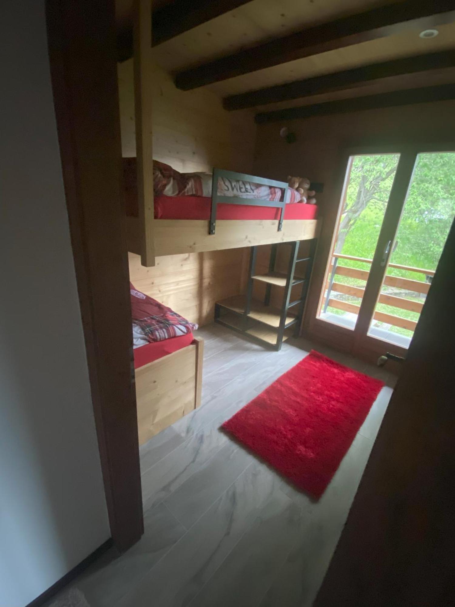 Chalet Le Fertin La Tzoumaz Bagian luar foto