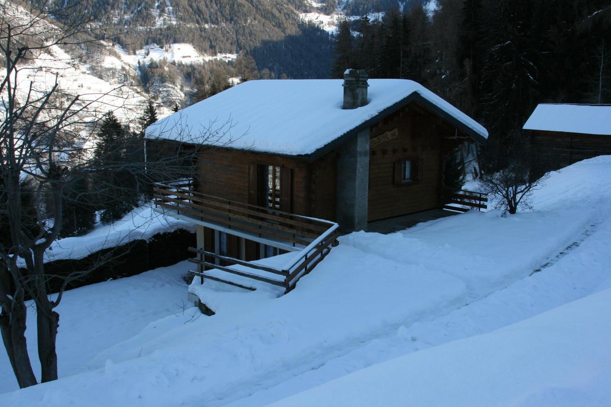 Chalet Le Fertin La Tzoumaz Bagian luar foto